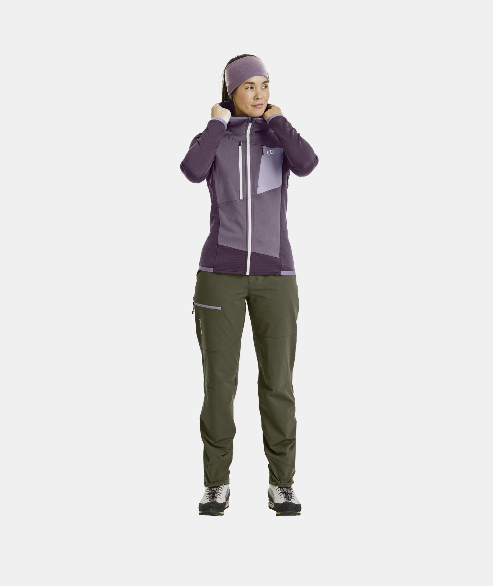 Women's Fleece Grid Hoody