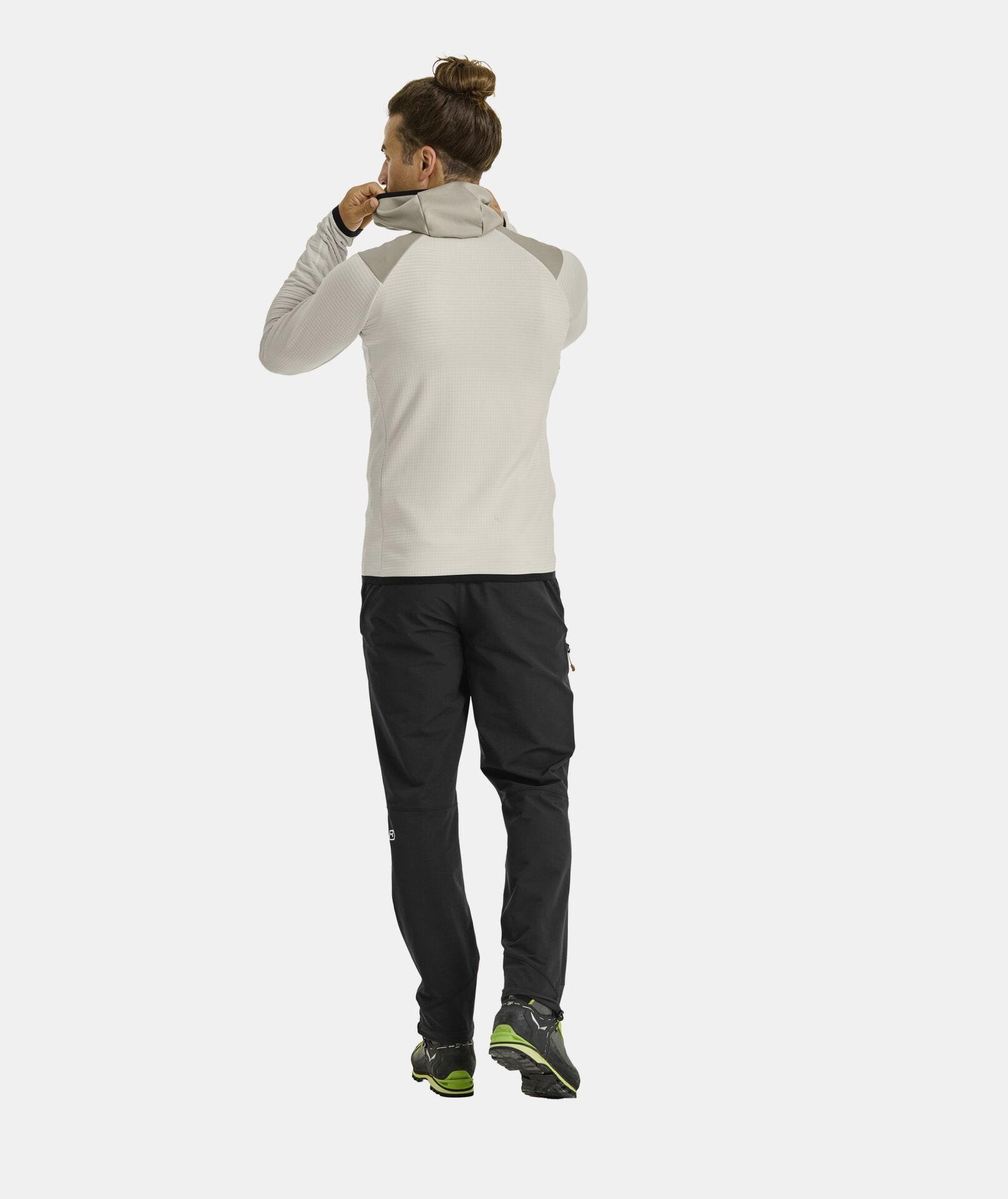 Men's Fleece Grid Hoody