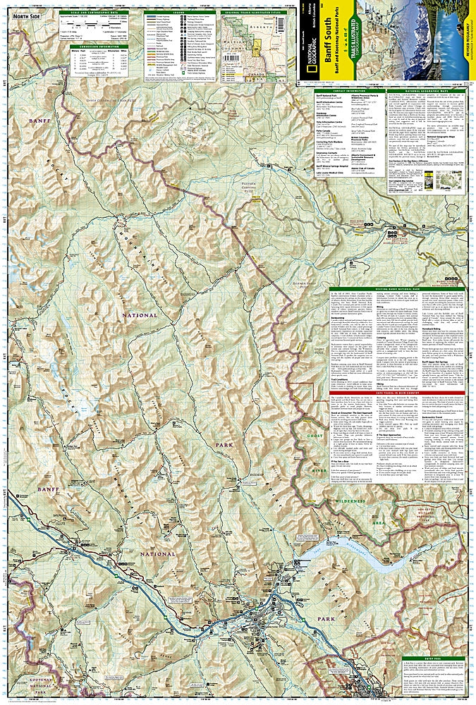 Banff South Map