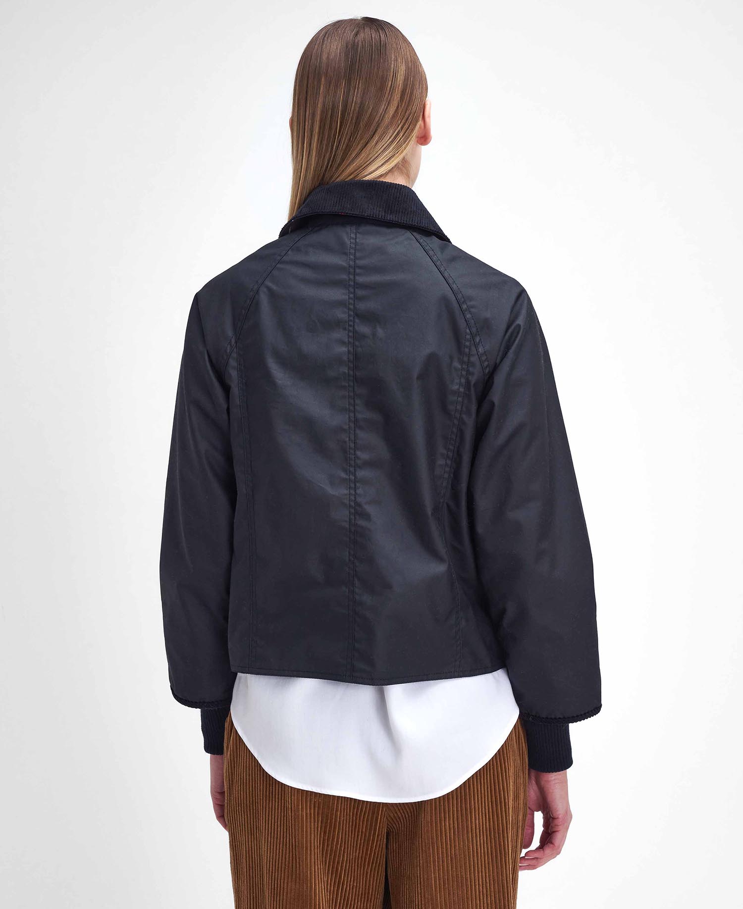 Women's Cropped Beadnell Waxed Jacket