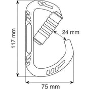 Guide XL 3lock Carabiner
