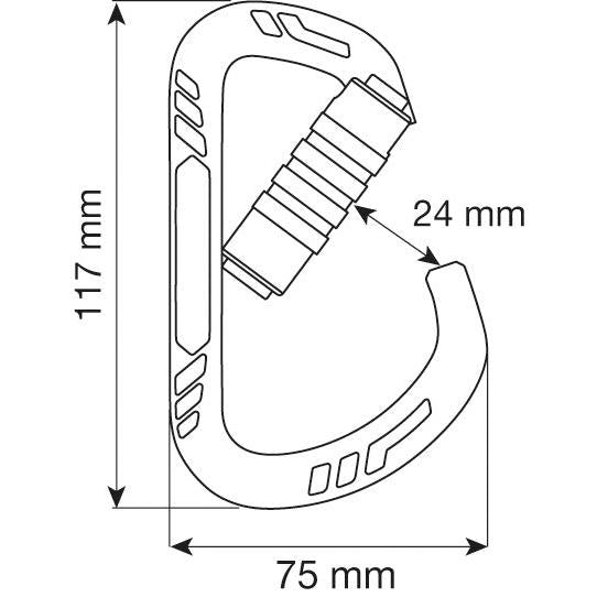 Guide XL 3lock Carabiner
