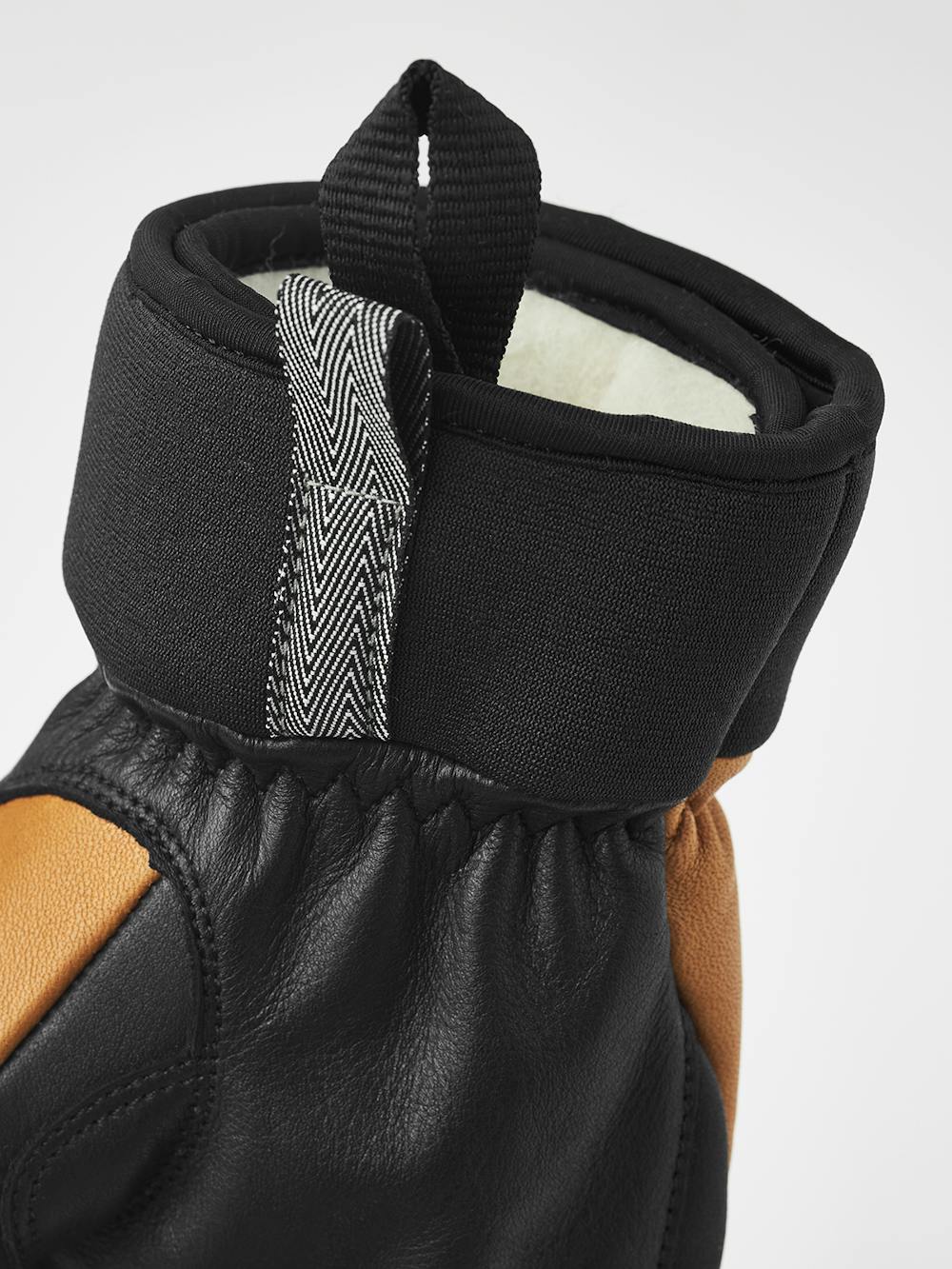 Army Leather Wool Terry Glove