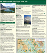 Banff and Mount Assiniboine Map