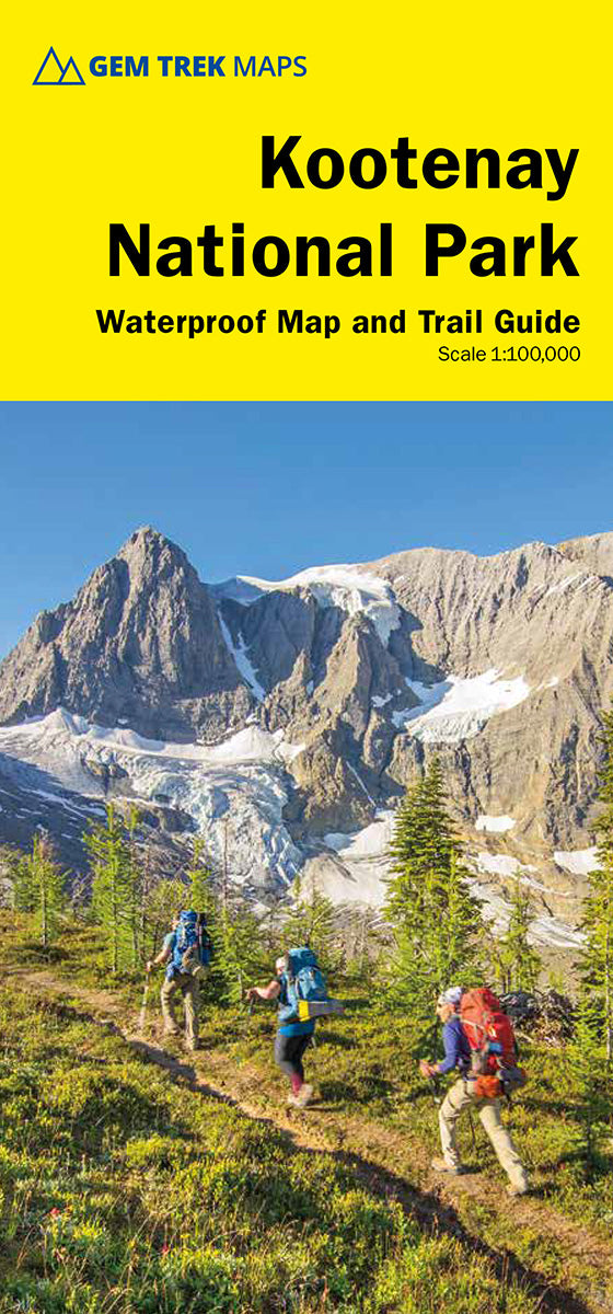 Kootenay National Park Map