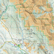 Highwood & Cataract Creek Map