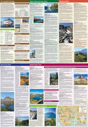 Bow Lake & Saskatchewan Crossing Map