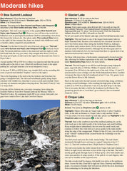 Bow Lake & Saskatchewan Crossing Map