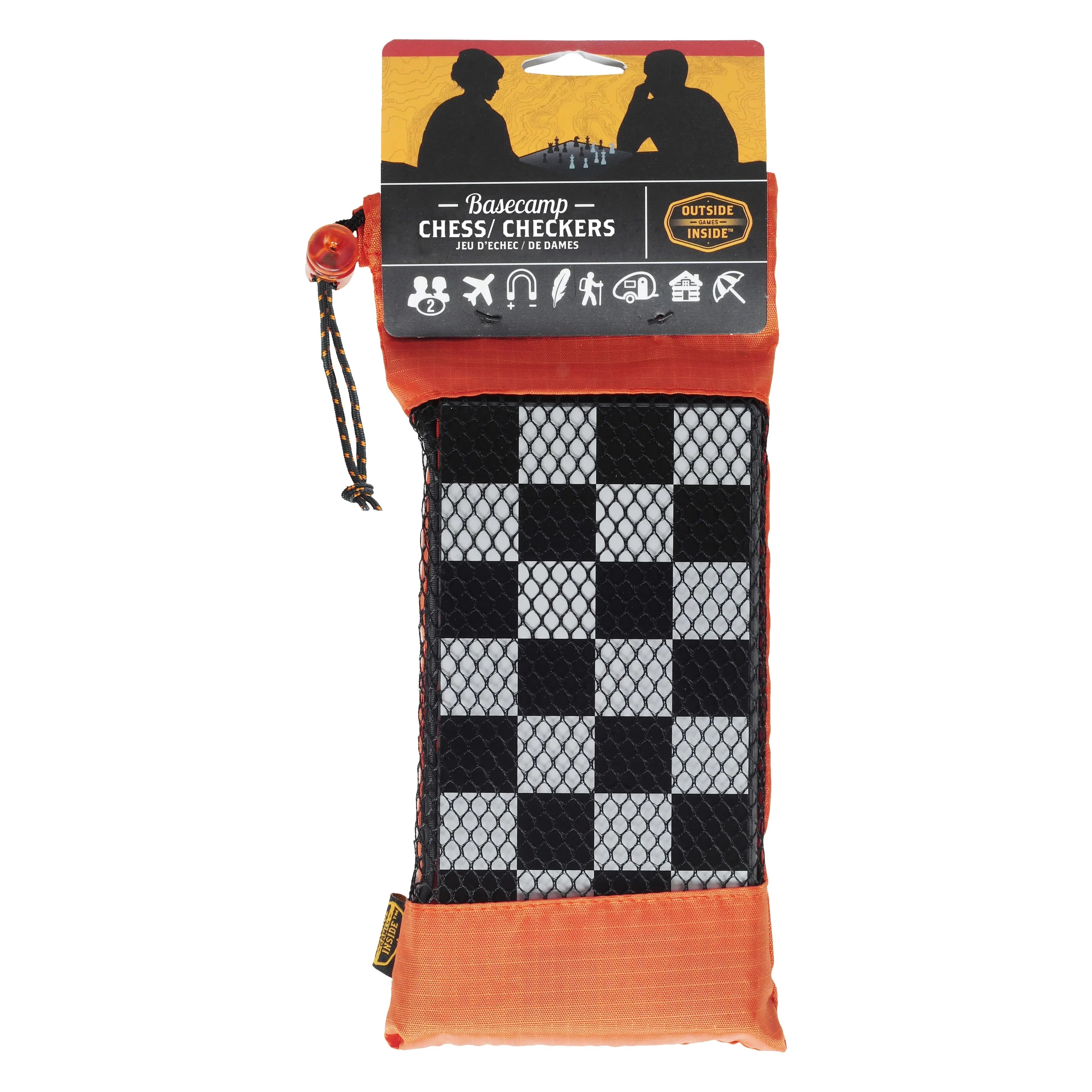 Basecamp Magnetic Chess & Checkers