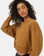 Women's TreeFleece Oversize Crop Crew Top