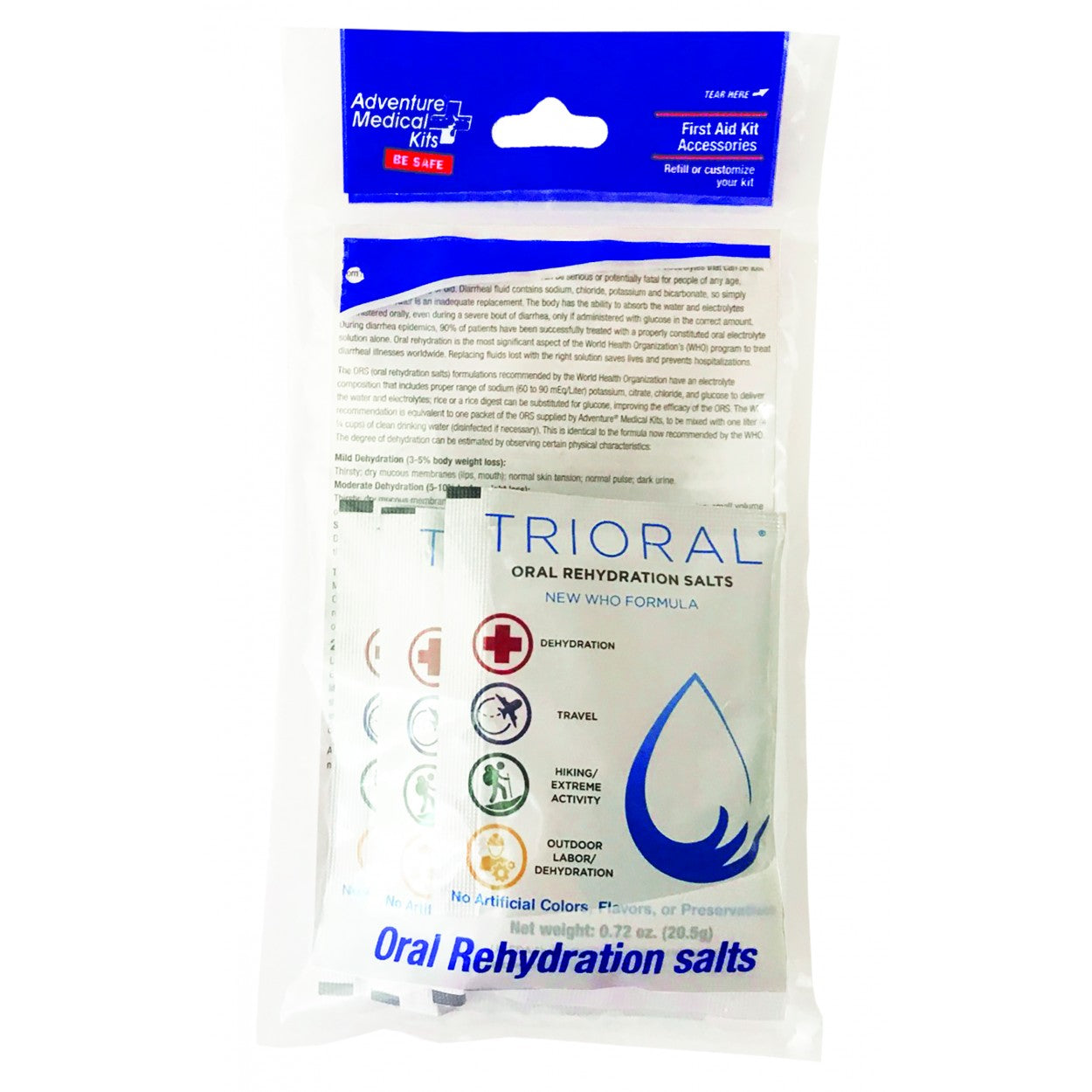 Adventure Medical Kits Oral Rehydration Salts 3-Pack
