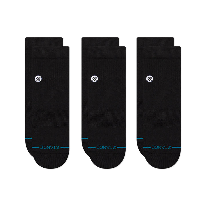 Icon Quarter Socks 3 Pack