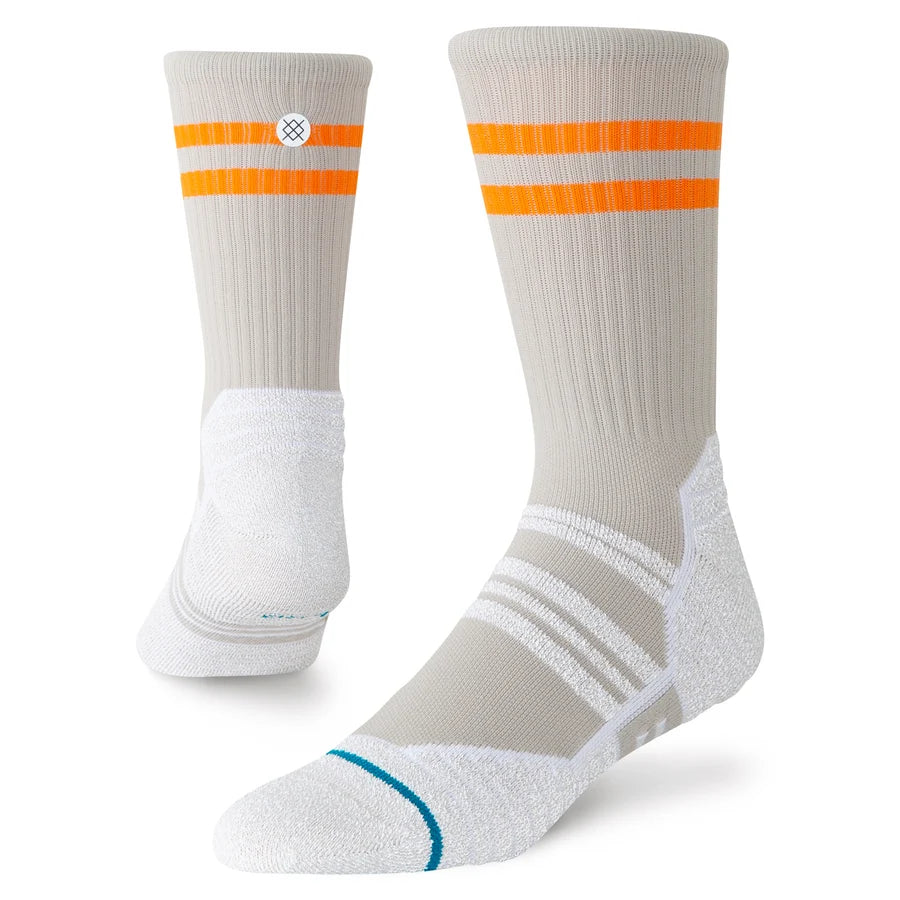 Fusion Grip Splatter Crew Socks
