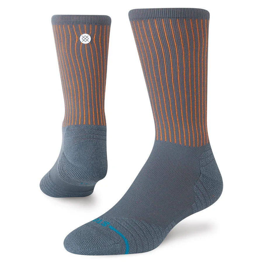 Pop Stitch Mid Ribbed Crew Socks