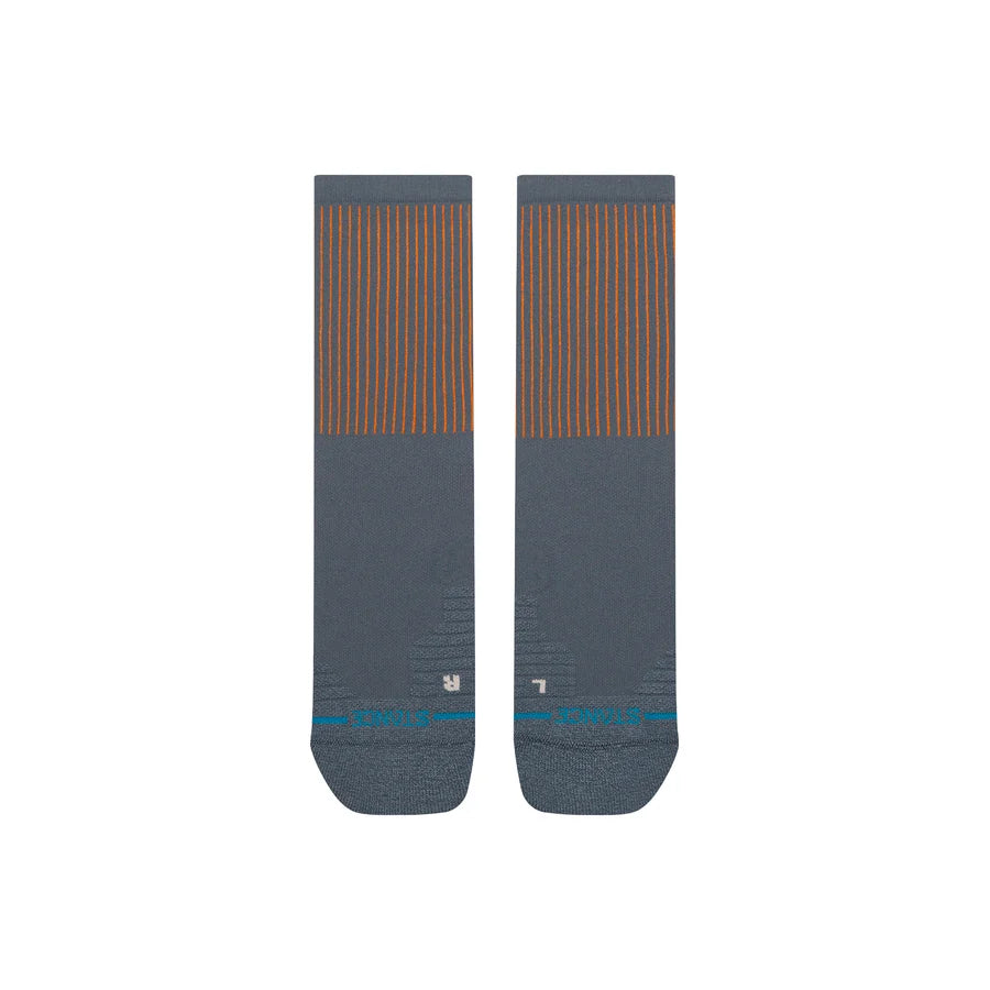 Pop Stitch Mid Ribbed Crew Socks