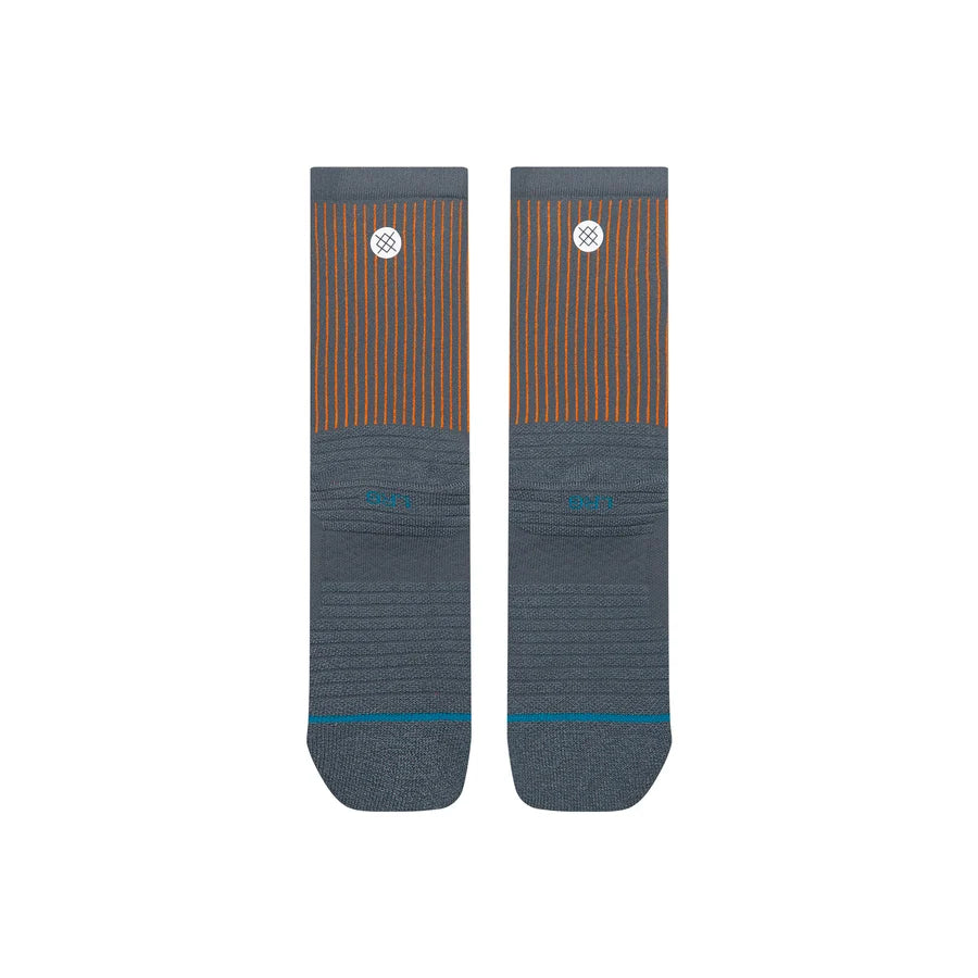 Pop Stitch Mid Ribbed Crew Socks