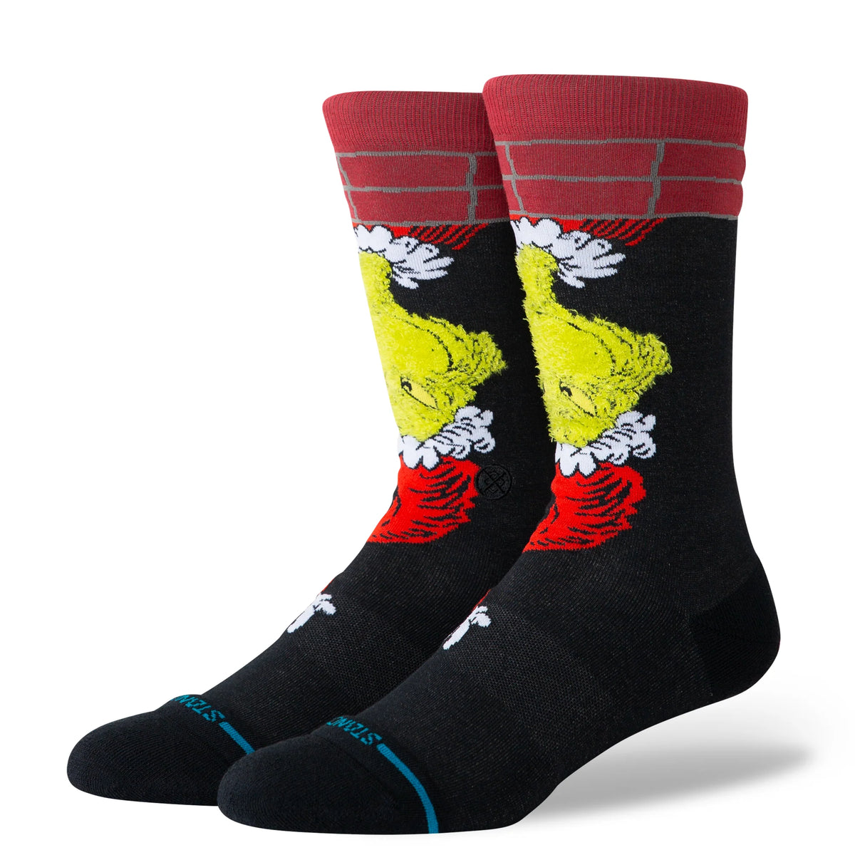 The Grinch x Stance Down The Chimney Crew Socks product image