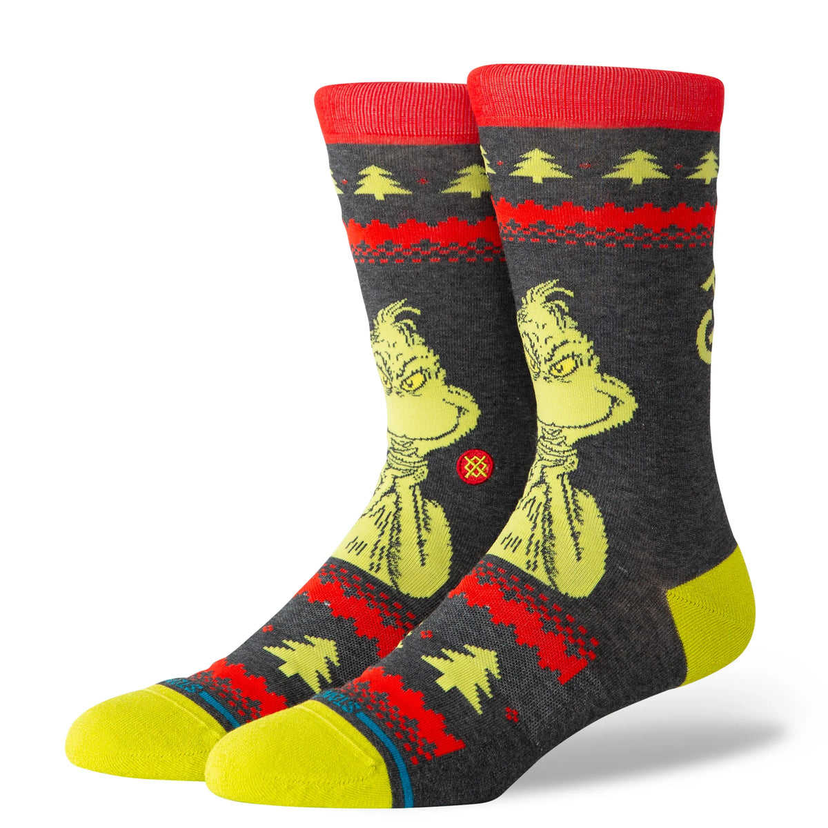 The Grinch x Stance Grinch Sweater Crew Socks product image