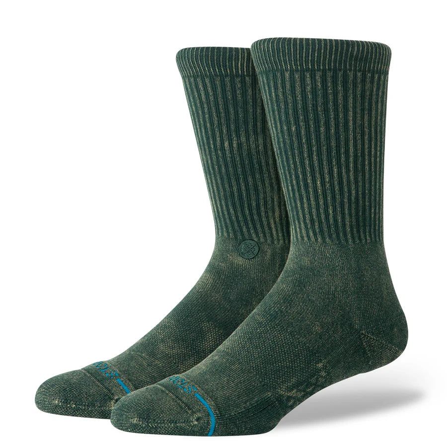 Icon Dyed Crew Socks