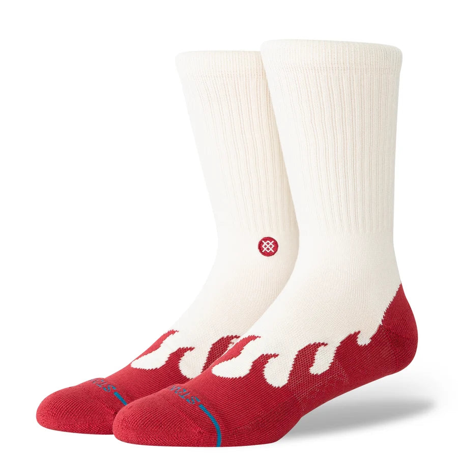 Heating Up Crew Socks