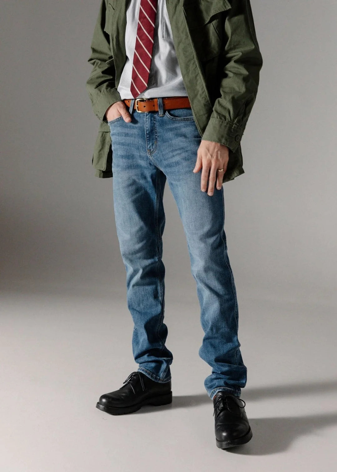 Men's Performance Denim+ Straight Pant