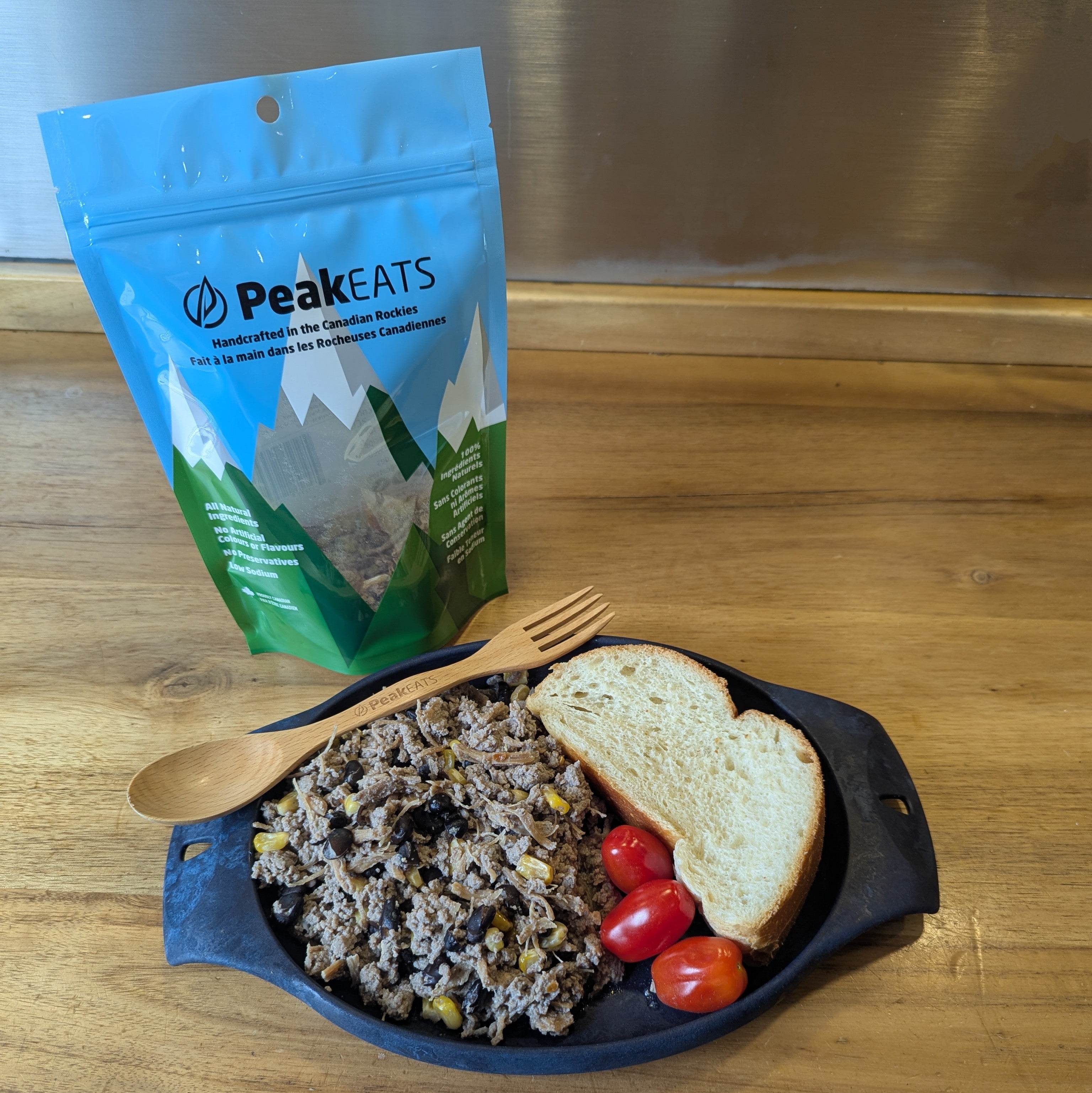 Aztec Black Bean & Pulled Pork Scramble