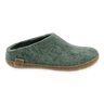 Leather Sole Slip-On Slippers