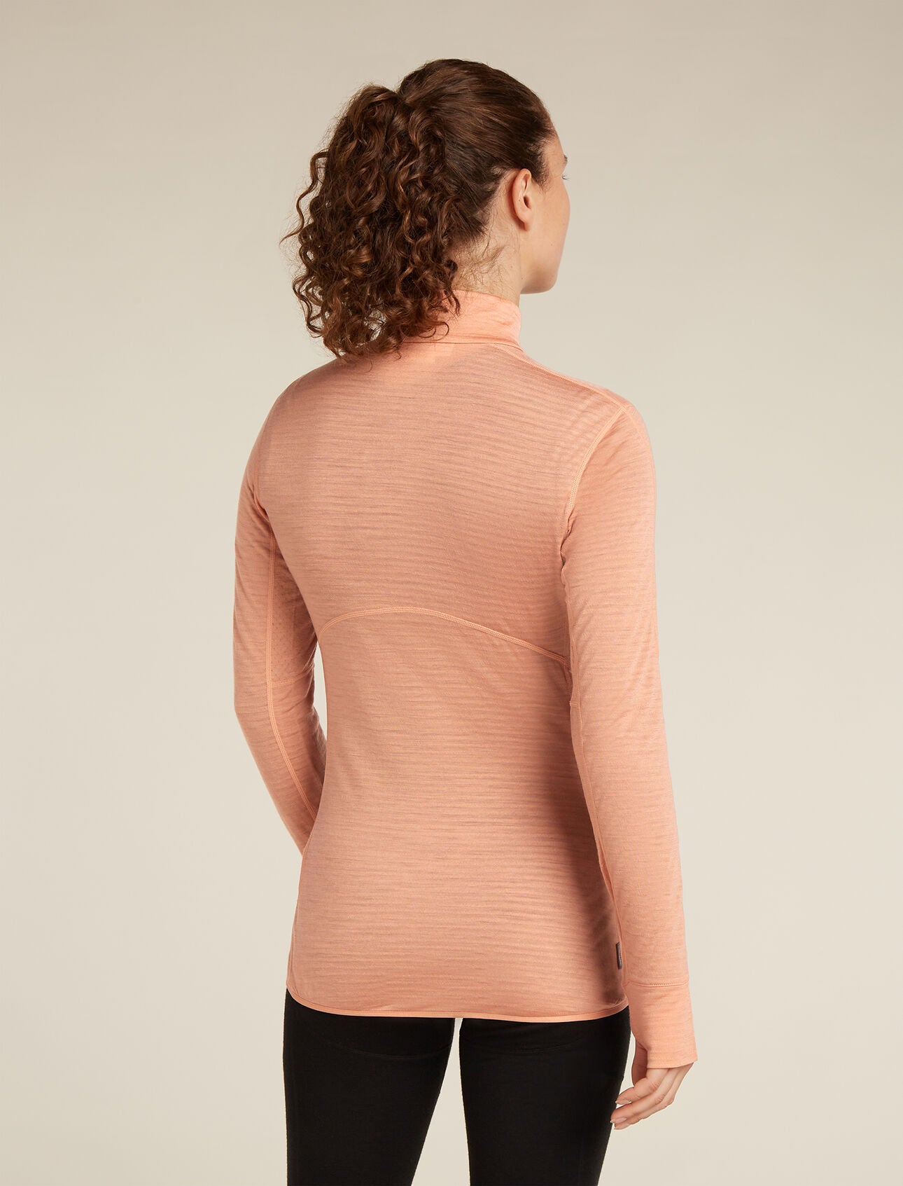 Women's Merino Blend 200 Realfleece Descender Long Sleeve Half Zip Jacket