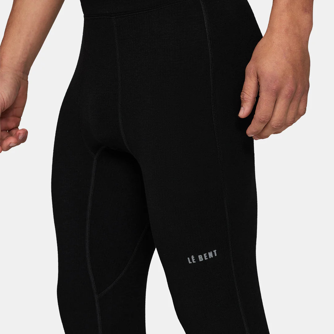 Men's Heavyweight Grid Fleece Base Layer Bottoms