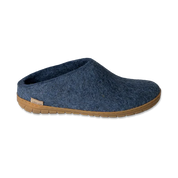 Rubber Sole Slip-On Slippers