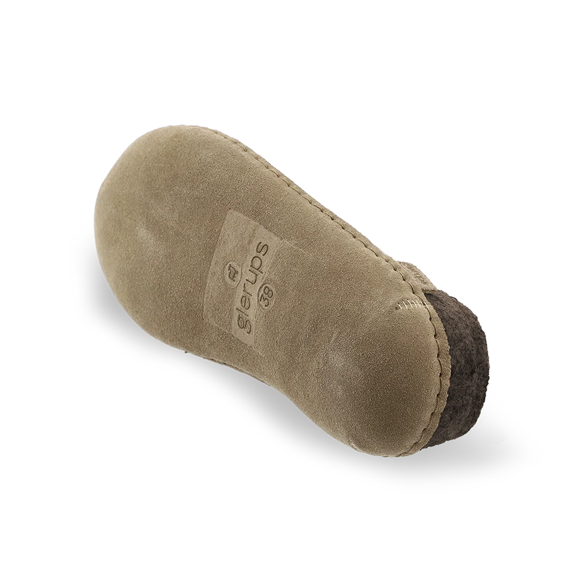 Leather Sole Slip-On Slippers
