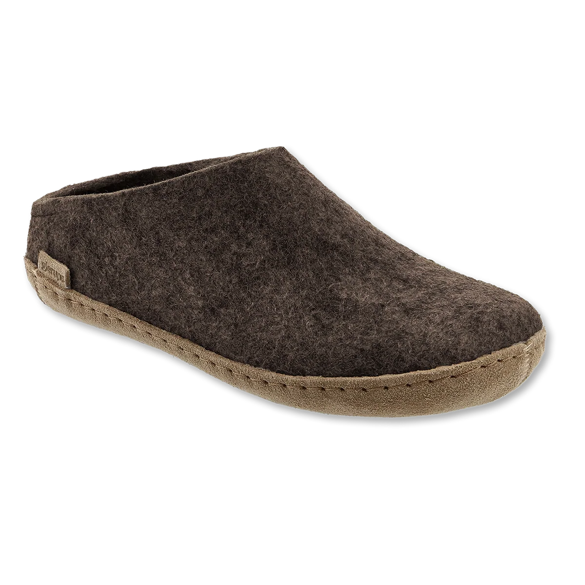 Leather Sole Slip-On Slippers