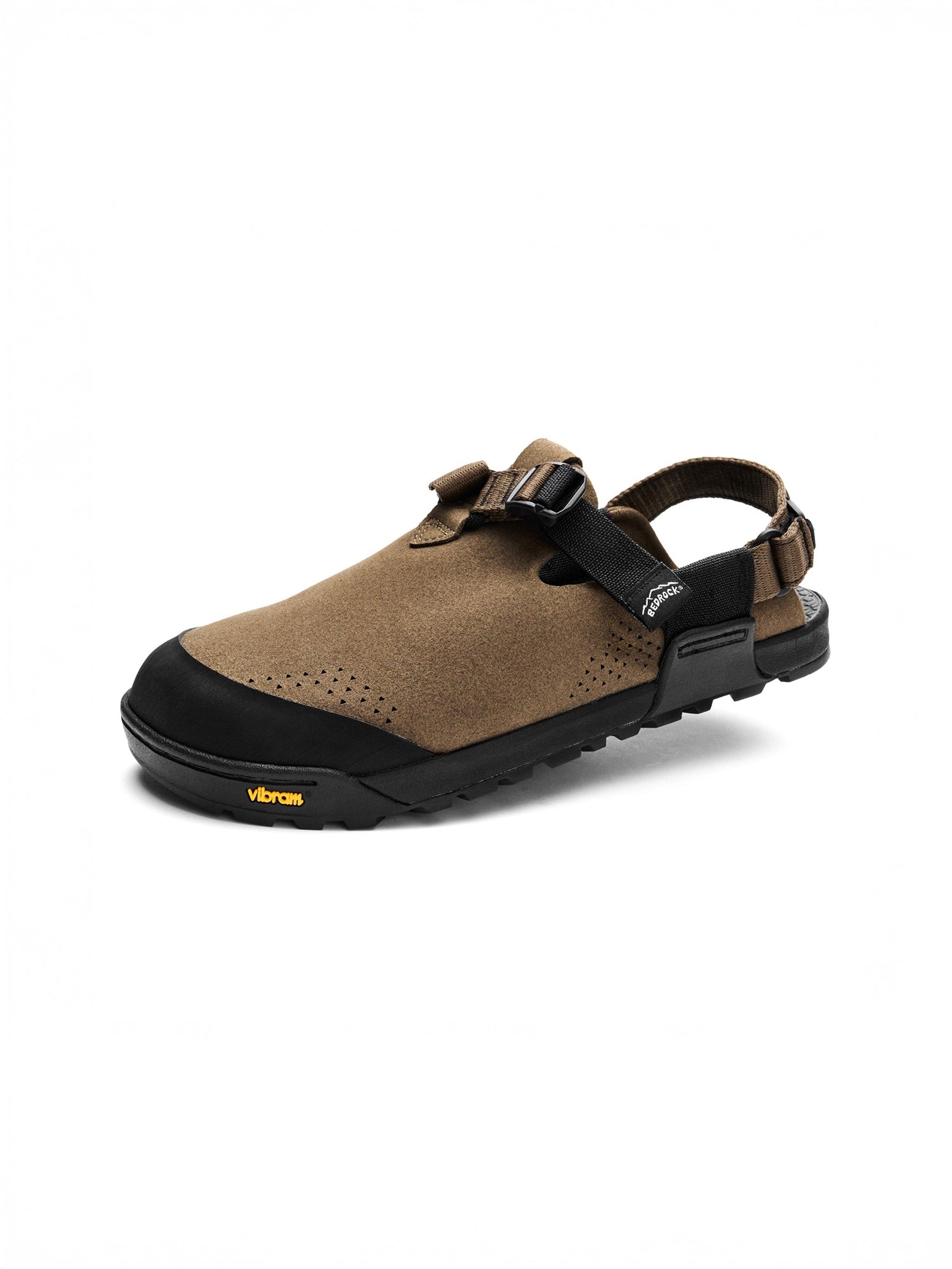Mountain Clog Synthetic Suede Sandals
