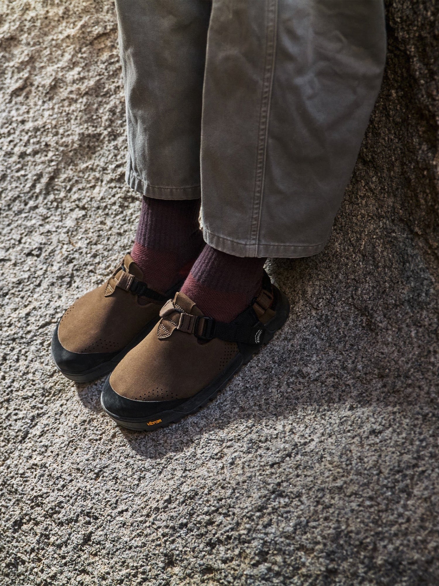 Mountain Clog Synthetic Suede
