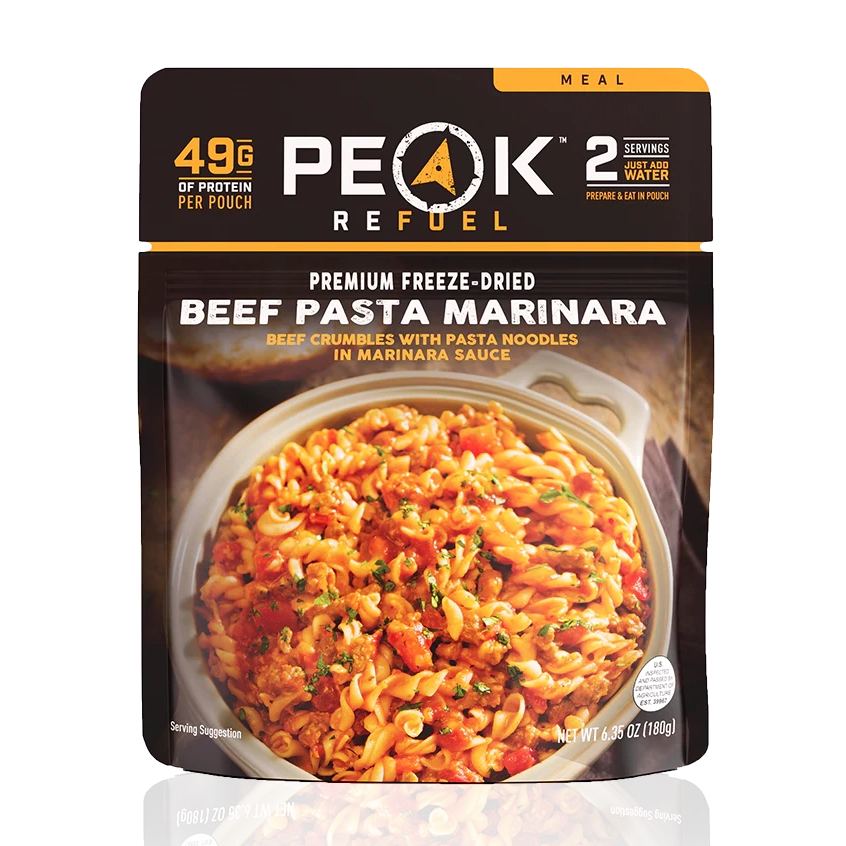 Peak Refuel Beef Pasta Marinara