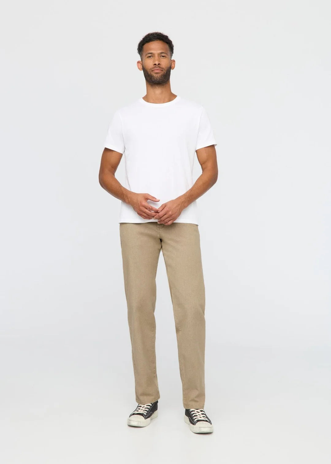 Stretch Canvas Relaxed Straight Chino