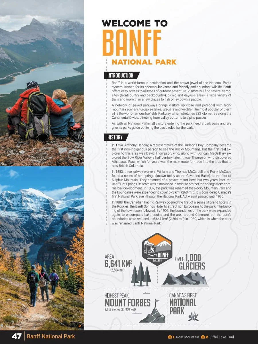 Canadian Rockies Backroad Mapbook | 4th Edition