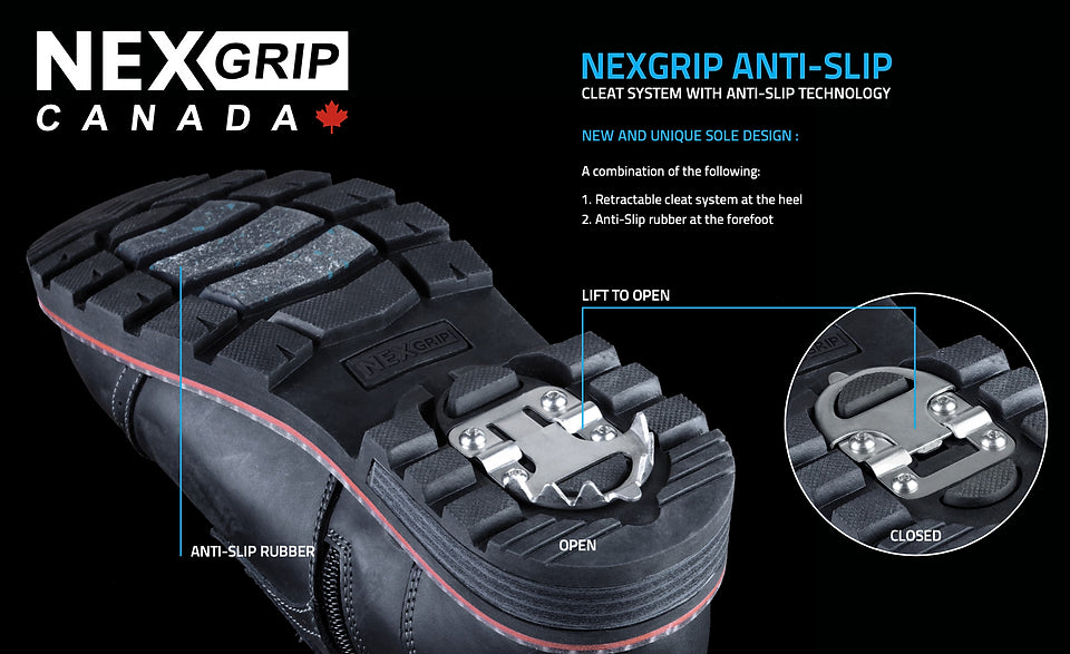 NexGrip Men's Ice Gabe Winter Boots