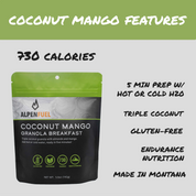 Coconut Mango Granola