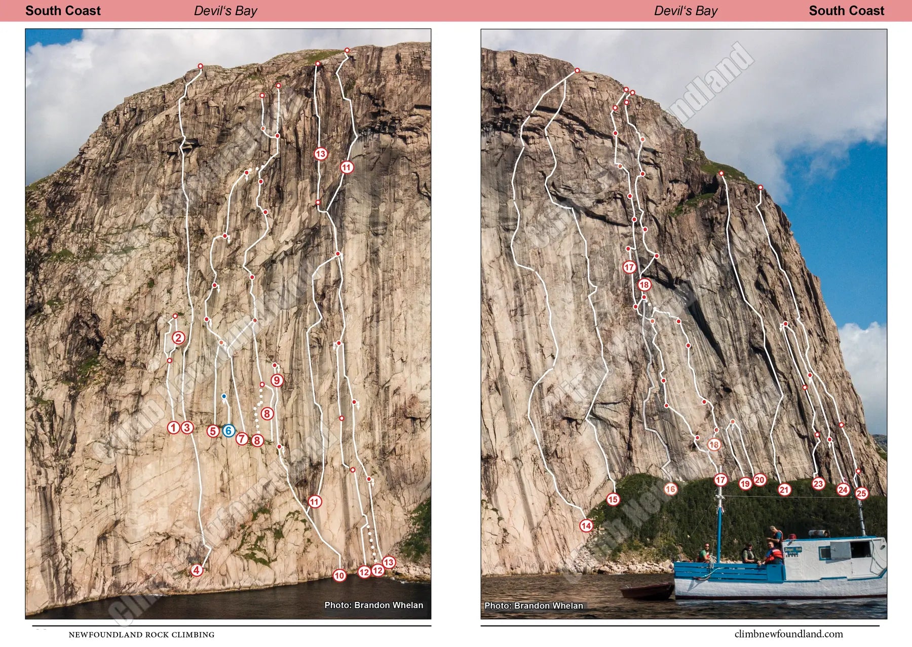 Newfoundland Rock Climbing Guidebook