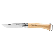 No.10 Corkscrew Stainless Steel Folding Knife with Bottle Opener