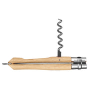 No.10 Corkscrew Stainless Steel Folding Knife with Bottle Opener