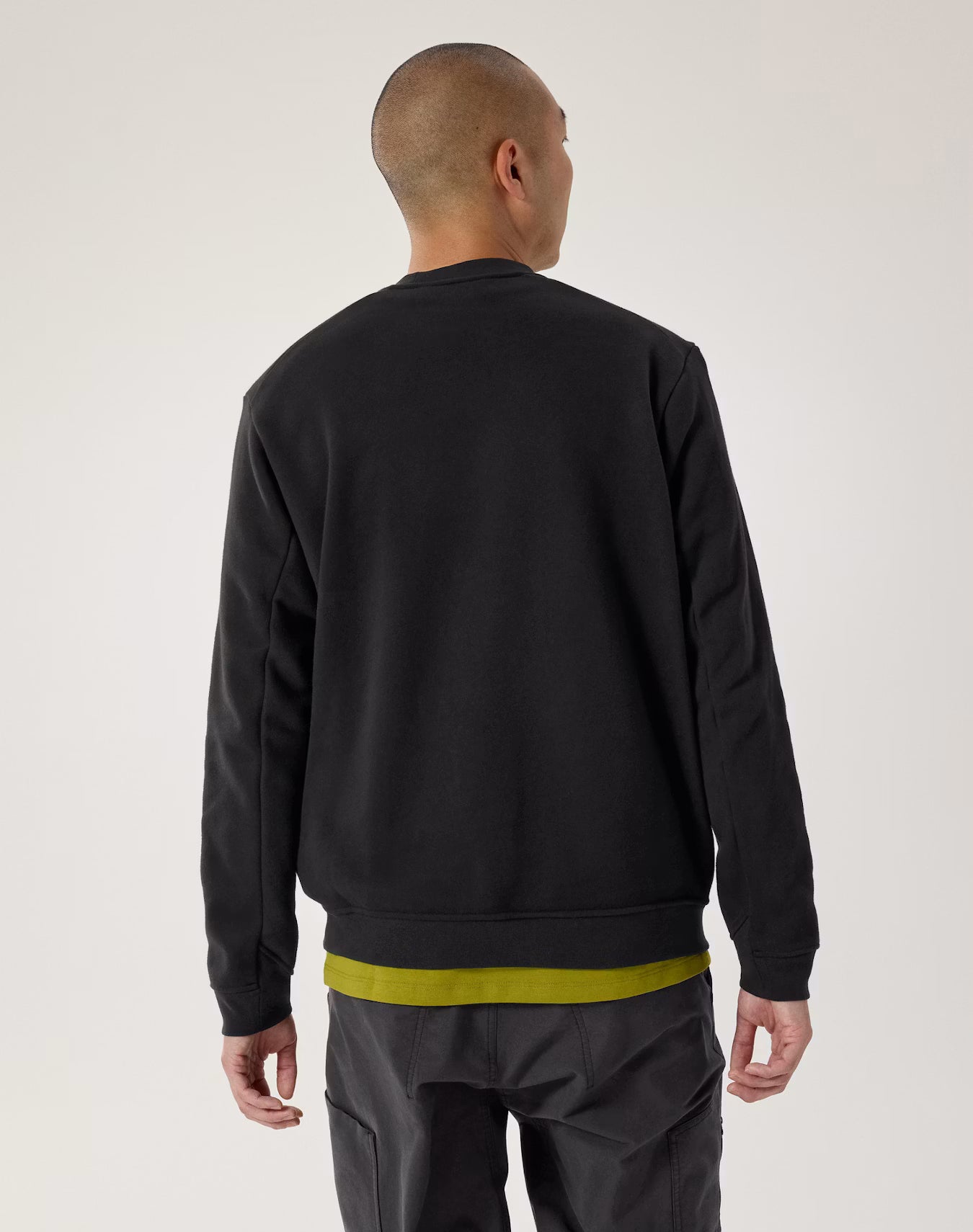 Men's Emblem Fleece Crew Neck Pullover