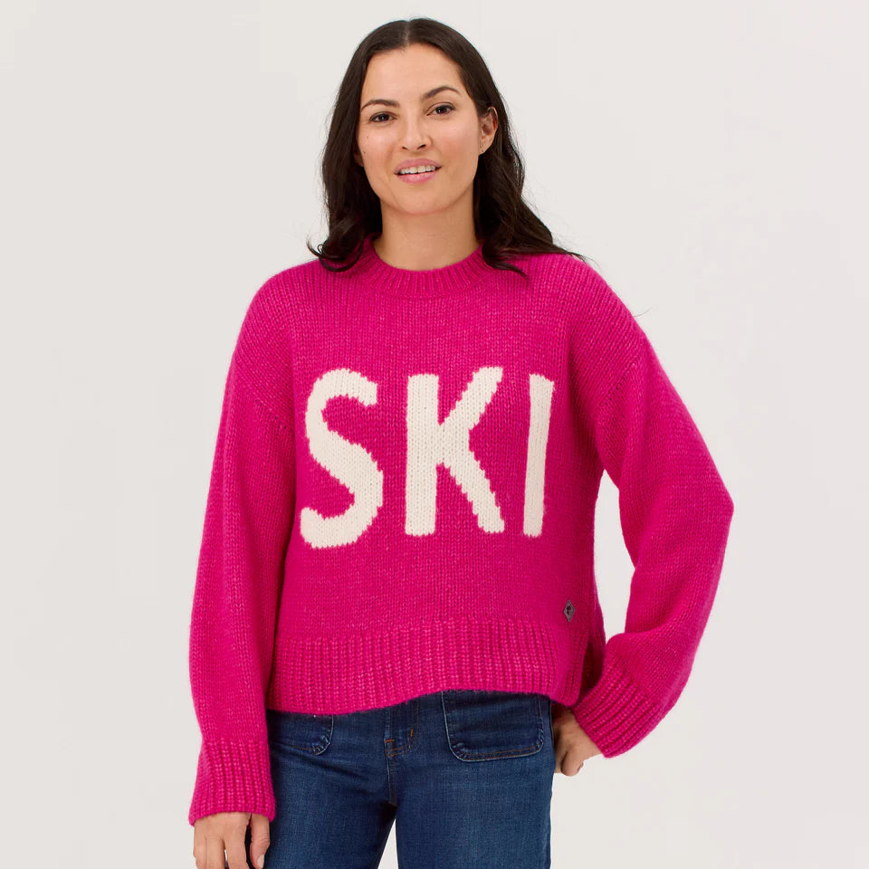 Women's Ski Baby Alpaca Sweater