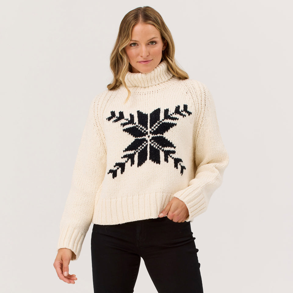 Women's Snowflake Sweater