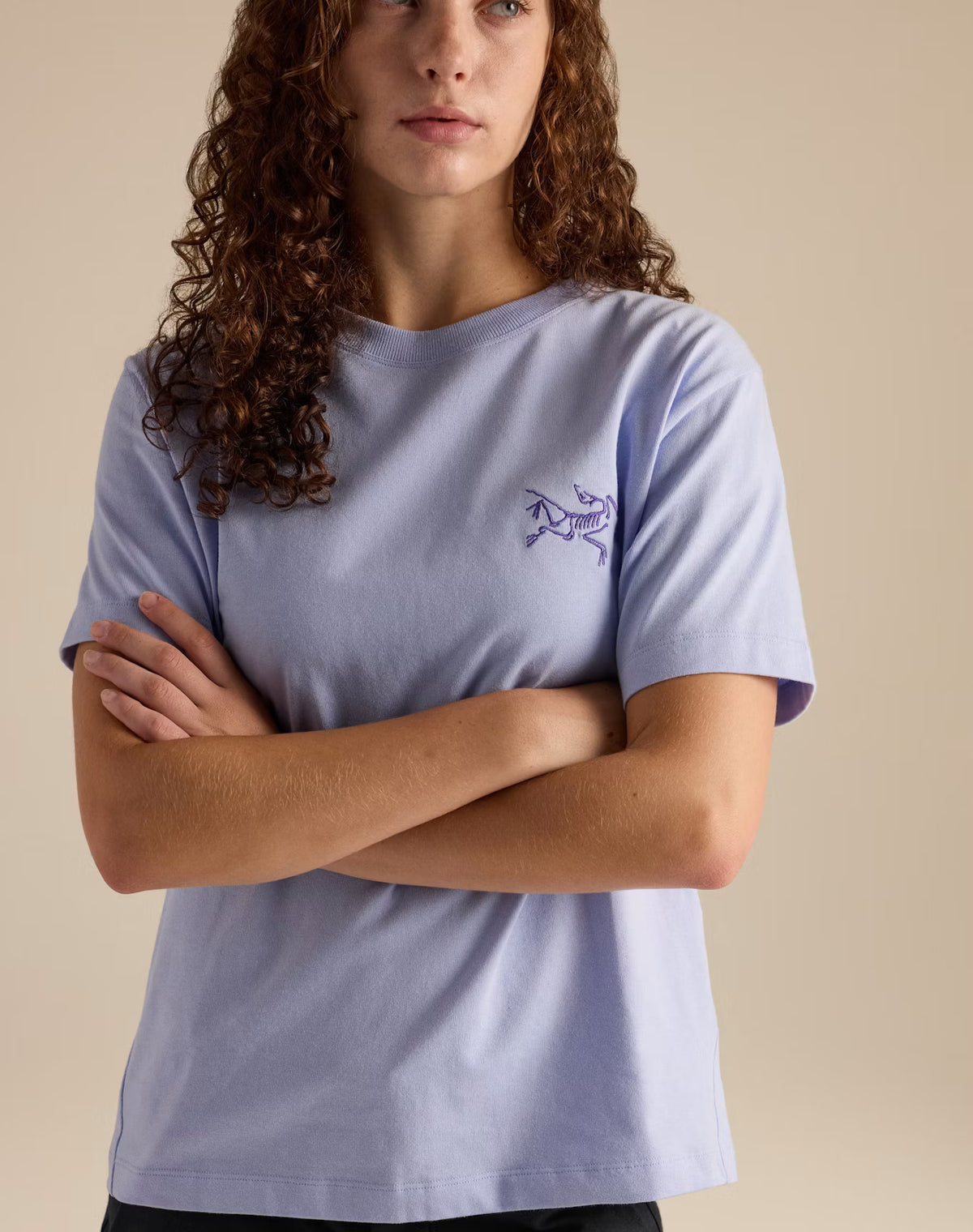 Women's Kragg Cotton Little Bird Crew Shirt SS