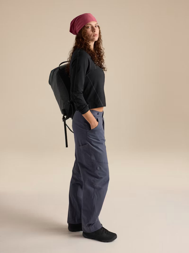 Women's Clarkia Cotton Wide Leg Pant