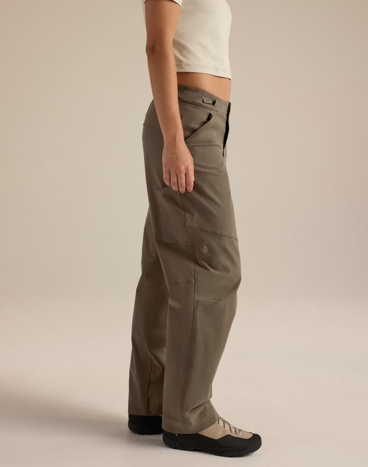 Women's Clarkia Cotton Wide Leg Pant