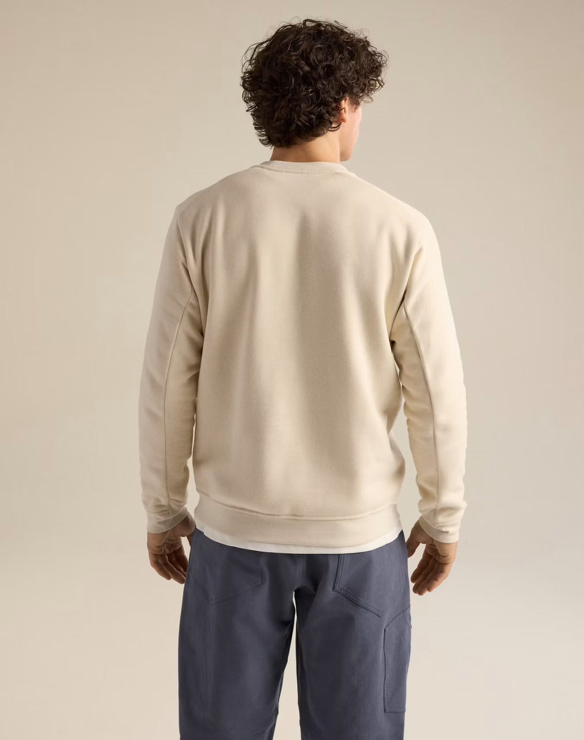 Men's Emblem Fleece Crew Neck Pullover