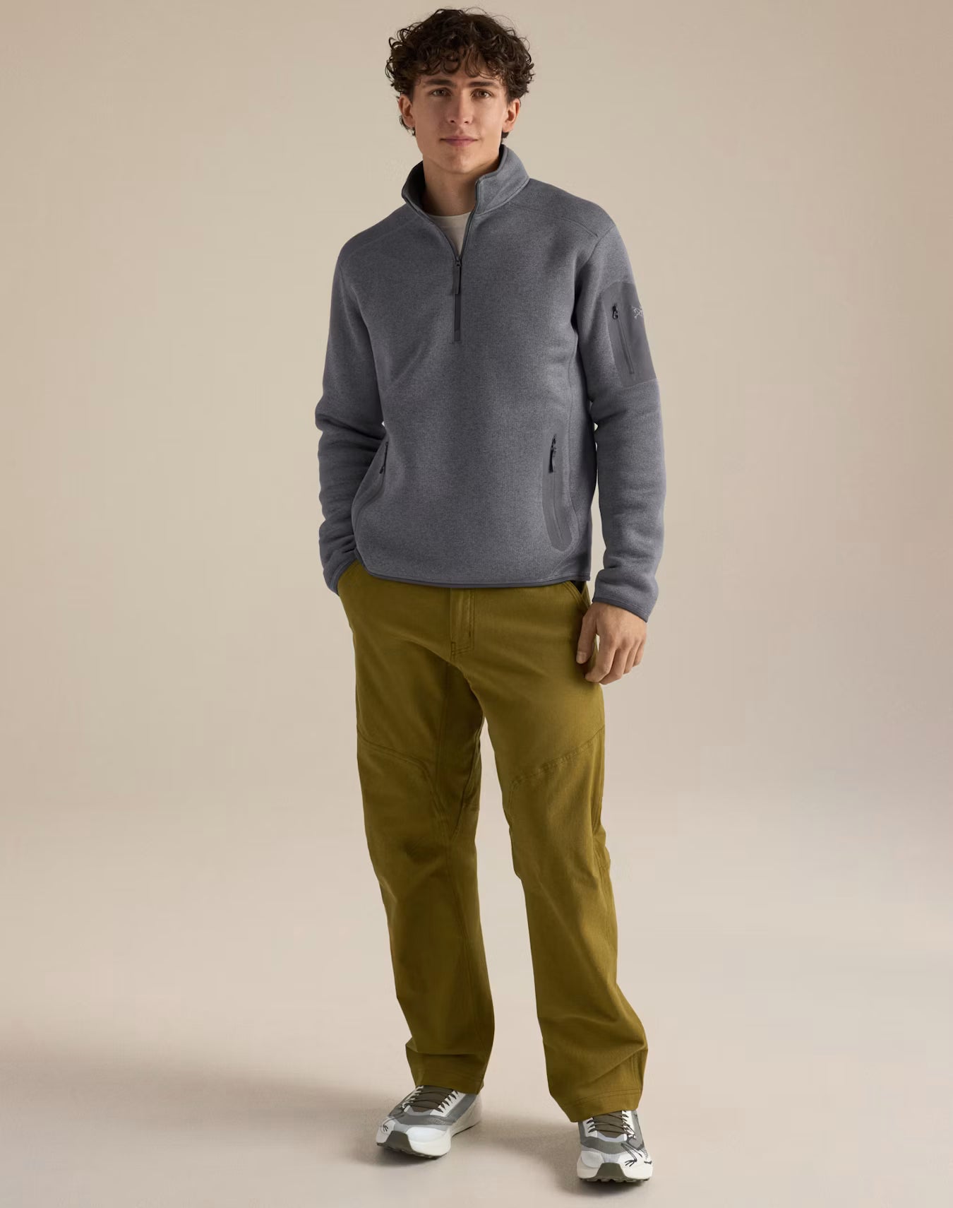 Men's Covert 1/2 Zip Neck